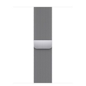 Authentic, Apple Watch Band- Milanese Loop, Silver, Size 41mm